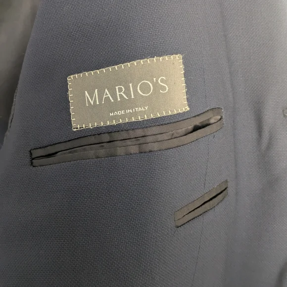 Canali Pure Wool Navy Sport Coat